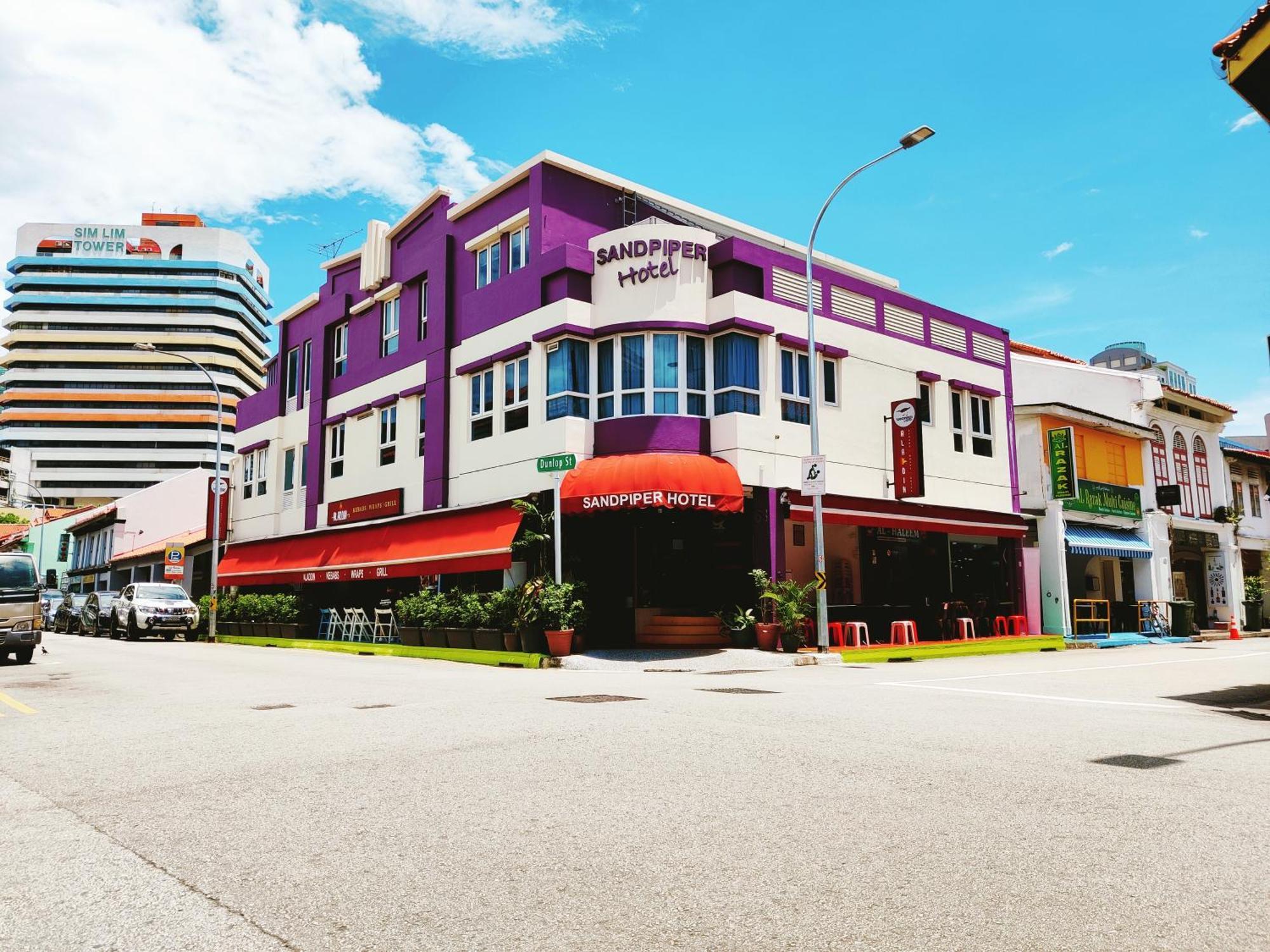 Sandpiper Hotel Singapura Exterior foto