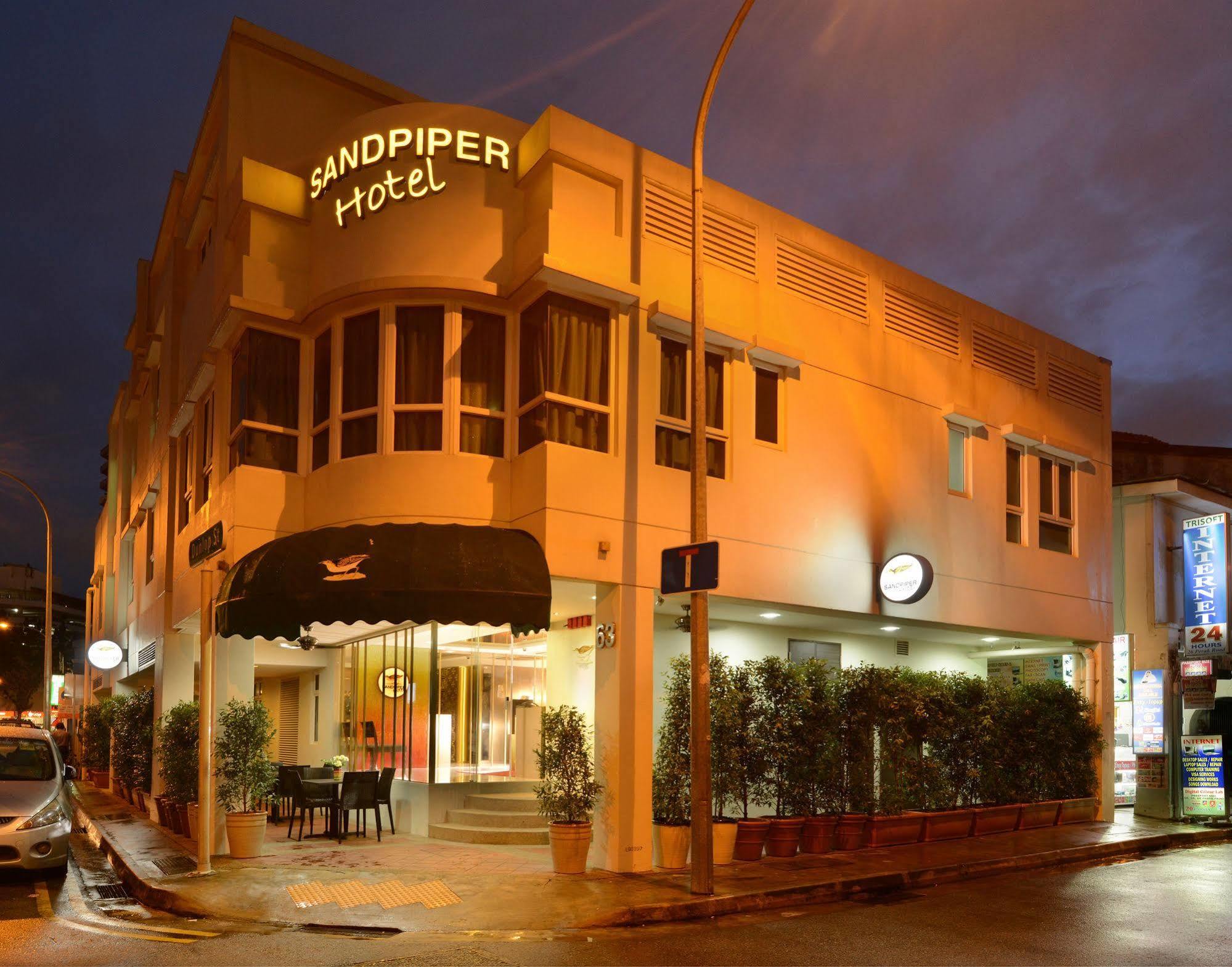Sandpiper Hotel Singapura Exterior foto